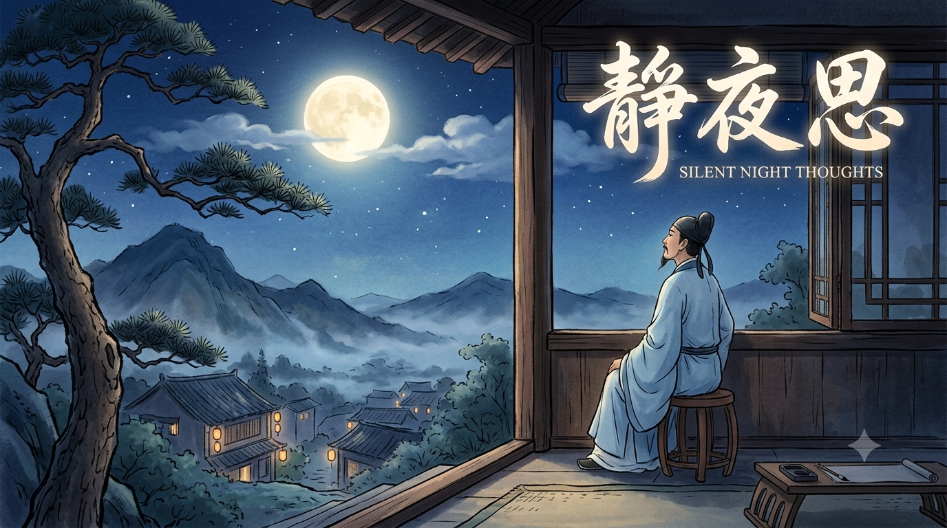 《靜夜思》動畫短片